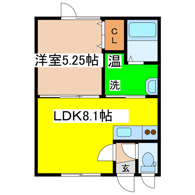 ハピネスドムス昭和の間取り