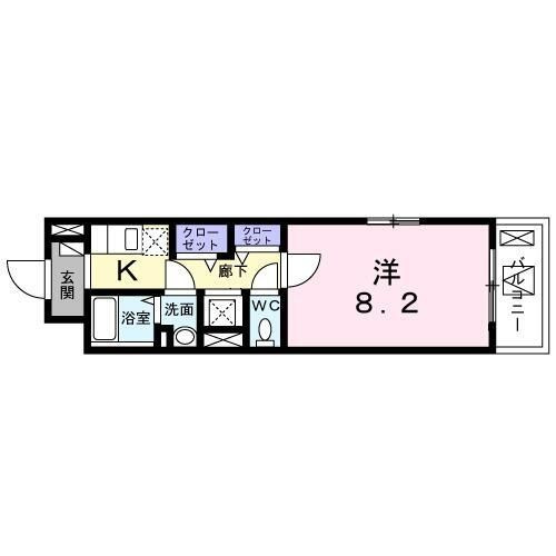 ヴィクトアール目白の間取り