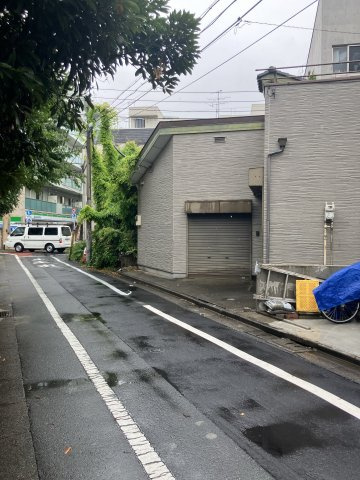 豊島区南長崎一丁目土地の前面道路含む現地写真