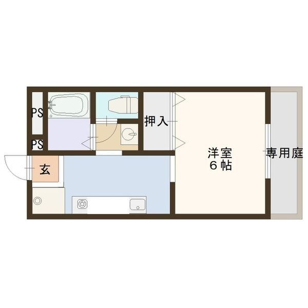メゾン東坂の間取り