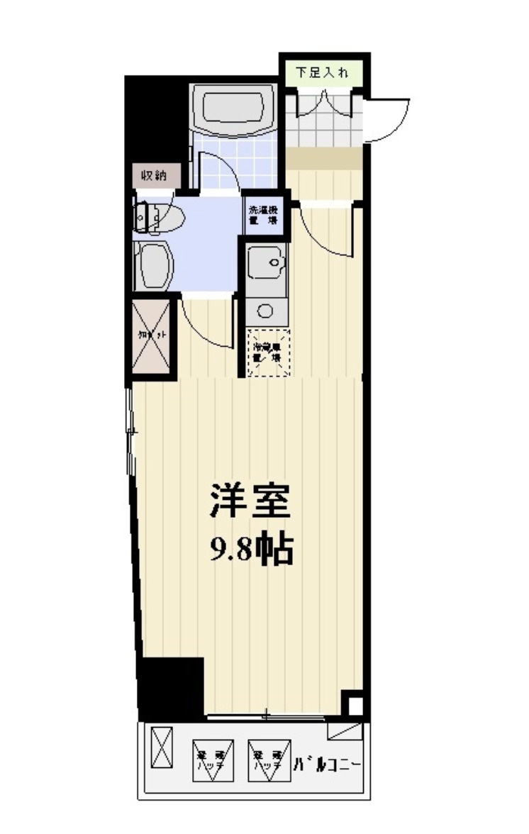 プロスペクト日本橋本町の間取り