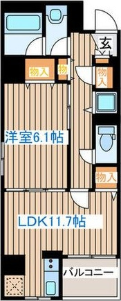 ガーネットヒルズ本町の間取り
