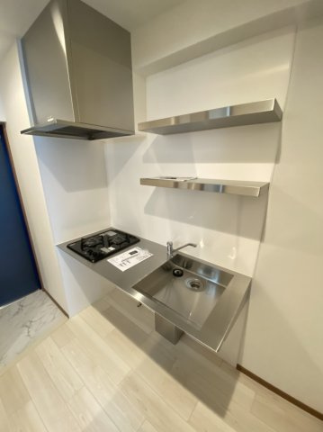 大阪市都島区中野町４丁目の賃貸マンションのキッチン