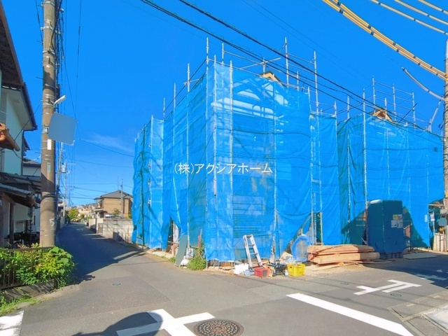 入間市東町4丁目・全2棟　新築一戸建　B号棟の前面道路含む現地写真|現地写真（2026年8月7日撮影）