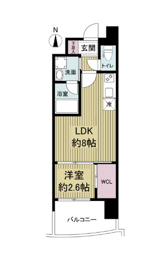 【間取り】 | セレニテ神戸元町プリエ