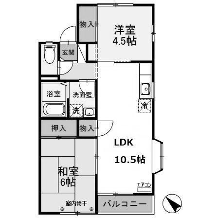 【間取り】 | フォアシュピールハイム　Ａ