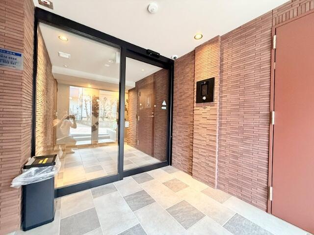 ベルシード方南町のエントランス|落ち着いたエントランスです