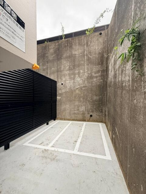ベルシード方南町のその他共用部分| バイク置き場です