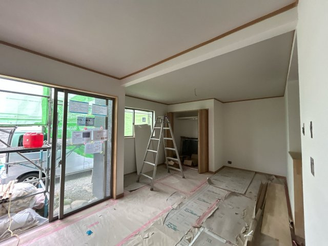 中古戸建　岩瀬郡鏡石町岡ノ内　第一小・鏡石中の居間・リビング|〈現在リフォーム中です！〉