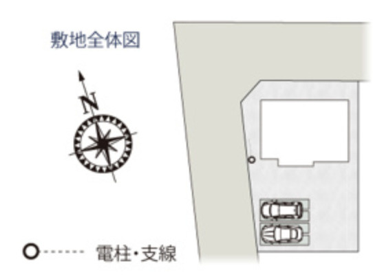 【区画図】 | 東松山市松山町第1期　ワイウッドコート　新築戸建　全5棟　1号棟