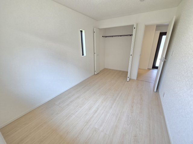 新築　太田市南ヶ丘町第2　1号棟　Cradle Gardenの収納|現地写真　全居室収納付きなのでお部屋が片付きますね！