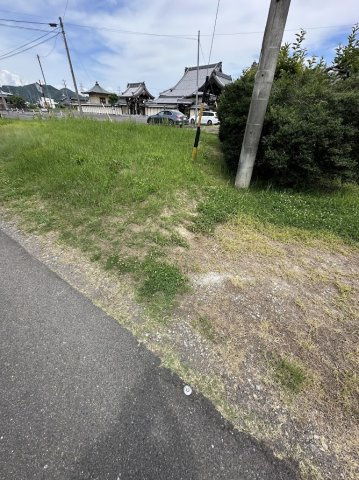 土地　溝口中の前面道路含む現地写真