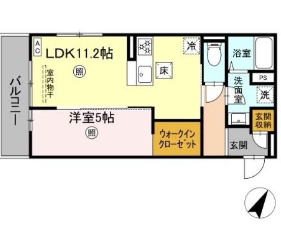 PREMILIFE下郡東の間取り