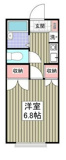 川越市霞ケ関東１丁目のアパートの画像