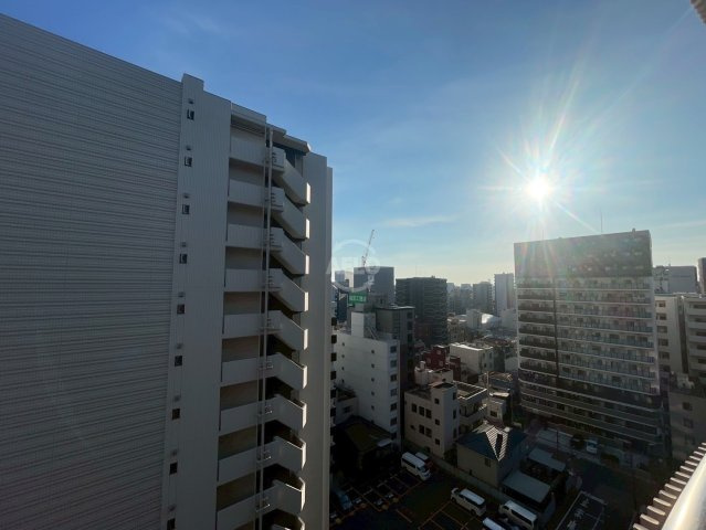 フロンティアタワー難波EASTの展望|グランソレイユ日本橋　眺望
