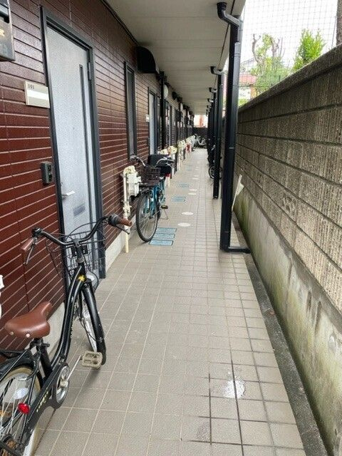 ガーデンハイツのエントランス