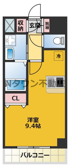 【間取り】 | プレサンス名古屋駅前ヴェルロード