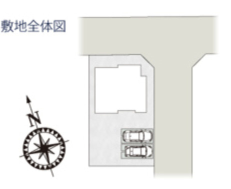 【区画図】 | 東松山市松山町第1期ワイウッドコート　新築戸建　全5棟　2号棟