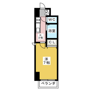 クレストステージアスカの間取り