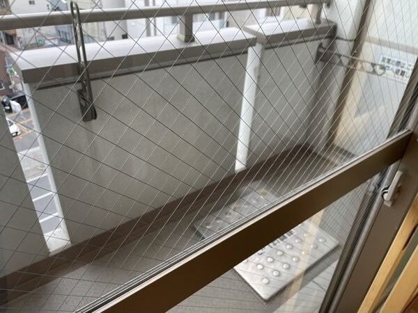 共同ハイツ西大須のバルコニー|落ち着いた時間を過ごせるバルコニーです