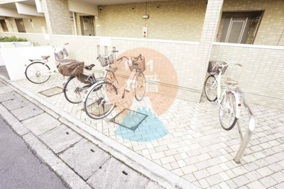 【その他共用部分】 | ヴィラ鴨宮 | 駐輪場です