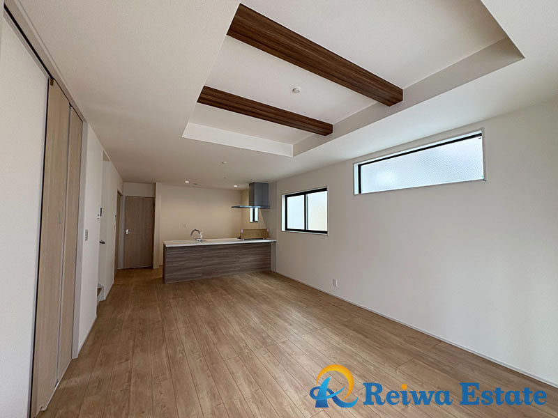 新築戸建　茅ヶ崎市ひばりが丘の居間・リビング