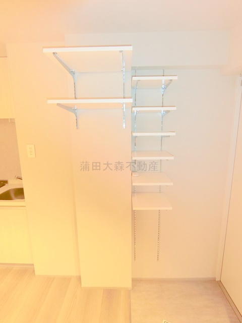 アピチェ田園調布の収納|玄関前収納