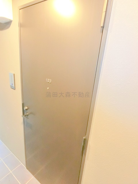 アピチェ田園調布の玄関