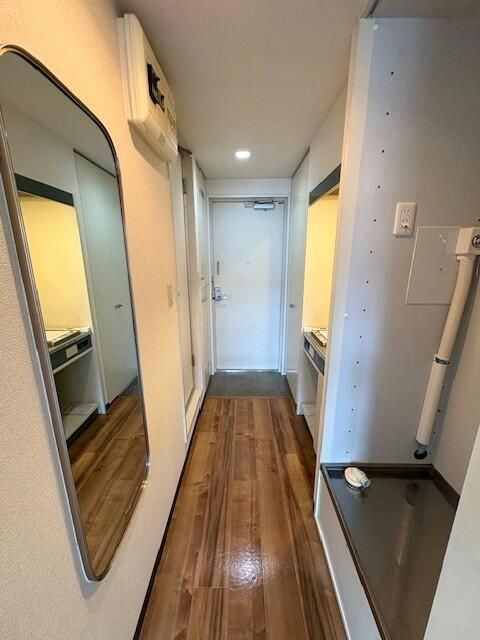 鎌ヶ谷ハイツの玄関