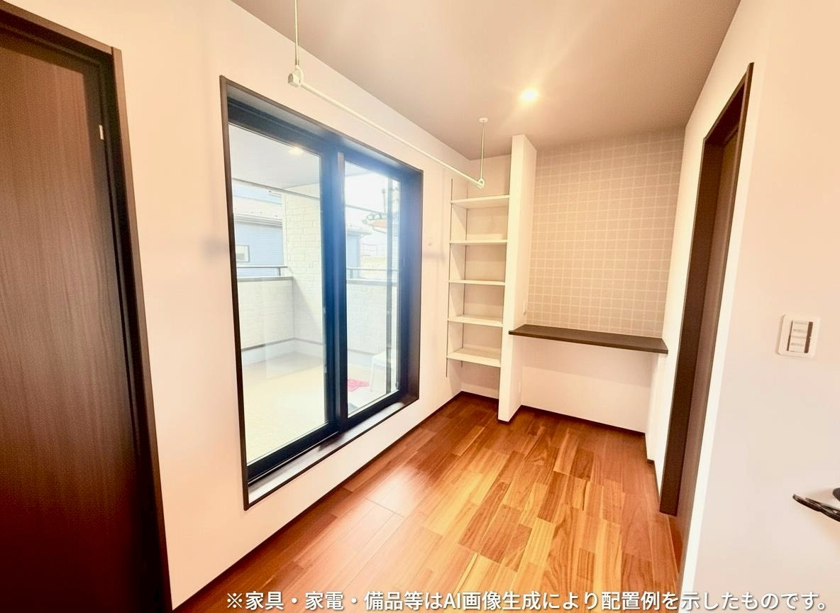 小山市乙女　中古住宅の玄関
