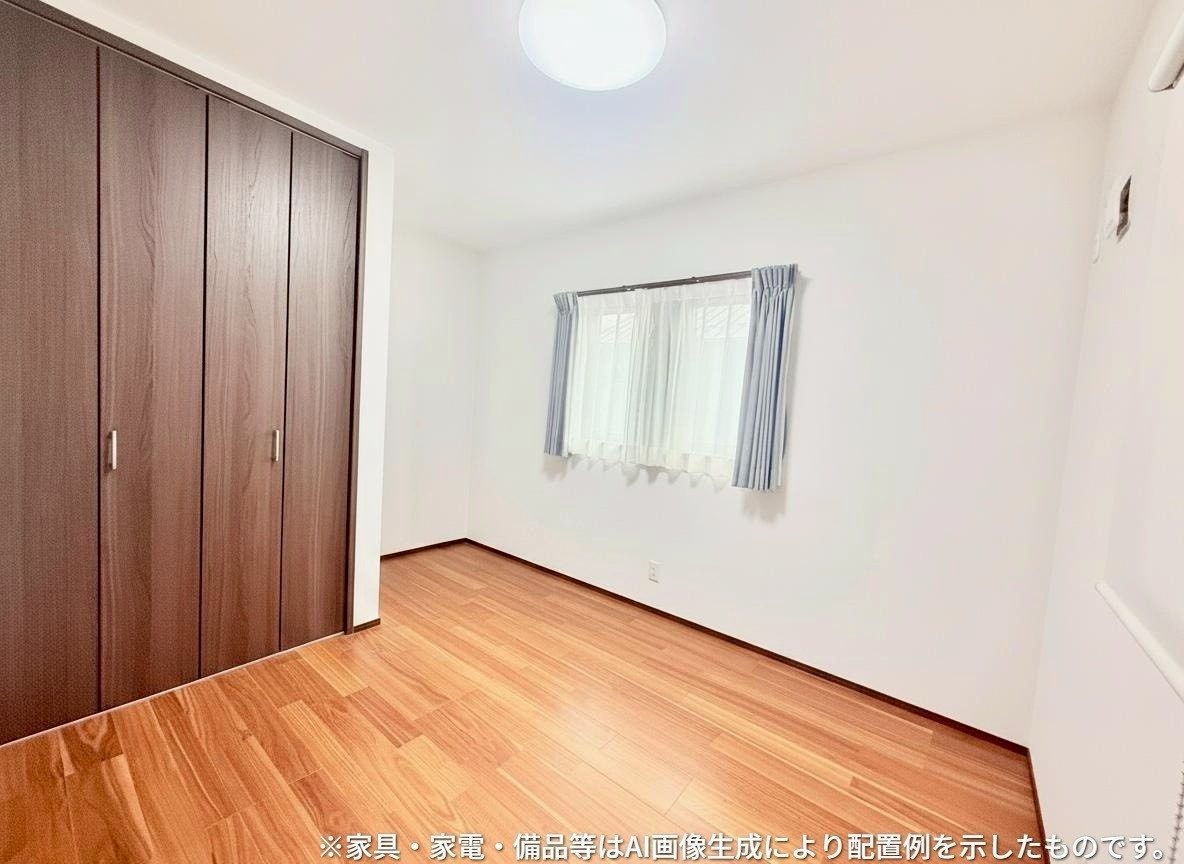 小山市乙女　中古住宅の洋室
