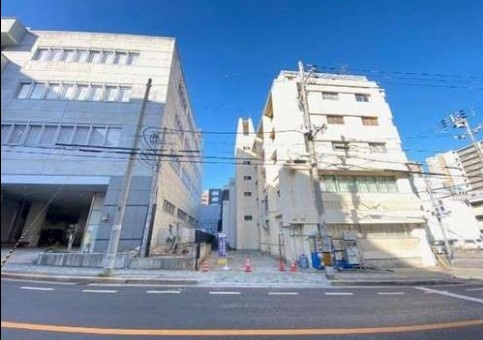 天王寺区上汐　売土地の前面道路含む現地写真