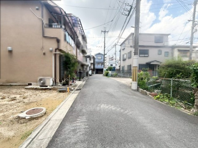【前面道路含む現地写真】 | 高槻市桜ケ丘北町　新築戸建