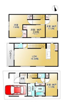 高槻市桜ケ丘北町　新築戸建の画像