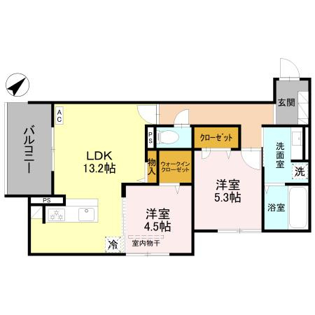 ステラフォーリアの間取り