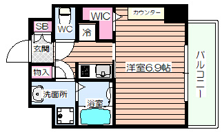 【間取り】 | ライフフィールド塚本Grace