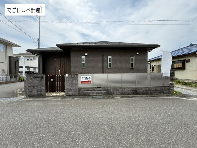 【外観】 | 深谷市田中　【平屋】中古住宅   | 現地(2026年7月撮影)