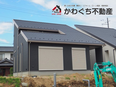 【外観】 | Ｓｍａｒｔ Ｏｎｅ ＣＩＴＹ 福島市岡部 １号棟 | ◆2026.8.22撮影◆　2026年9月下旬完成予定！お楽しみに♪