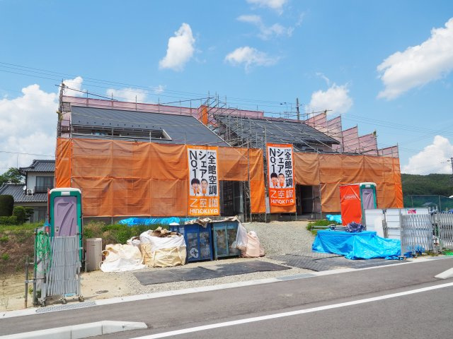 【前面道路含む現地写真】 | Ｓｍａｒｔ Ｏｎｅ ＣＩＴＹ 福島市岡部 １号棟 | ◆2026.6.29撮影◆　2026年9月下旬完成予定！お楽しみに♪