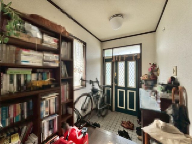 那須塩原市一区町　中古戸建の玄関