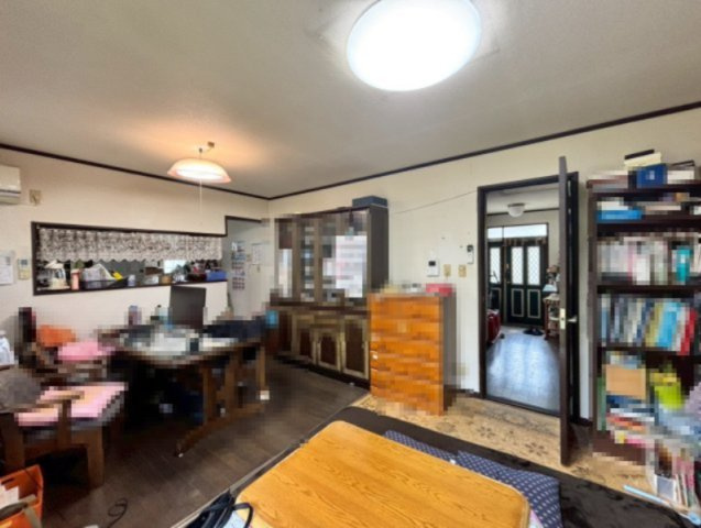 那須塩原市一区町　中古戸建の居間・リビング