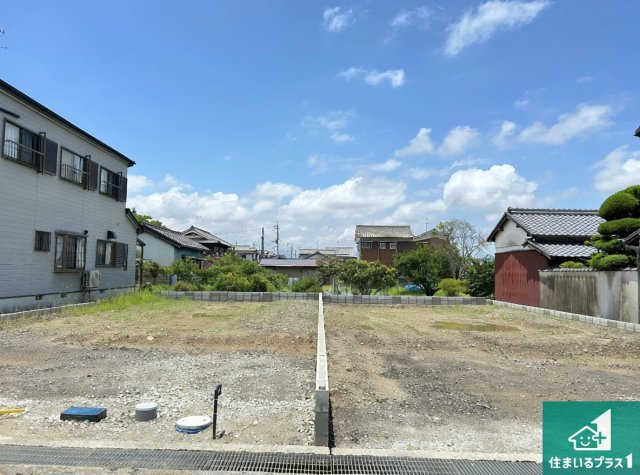 ●29(土)30(日)現地案内可能！　大和郡山市小泉町　全2邸の外観|現在はこんな感じです。完成までが待ち遠しいですね。