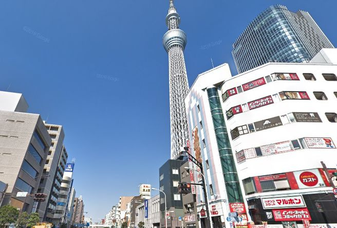 スカイコート押上弐番館の周辺