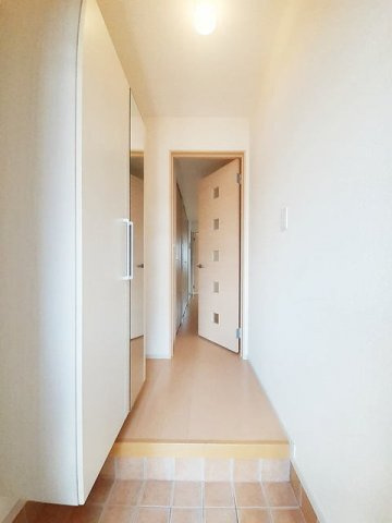 熊本市東区錦ケ丘のアパートの玄関|玄関です
