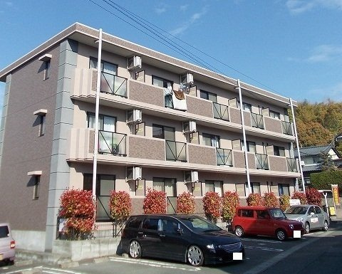 熊本市中央区黒髪５丁目の賃貸マンションの外観|外はこのようになっています