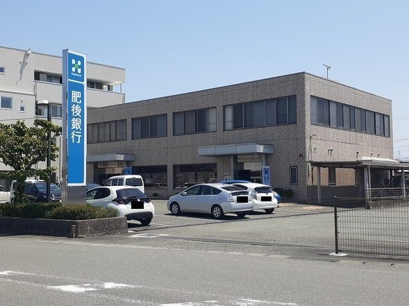 菊池郡菊陽町大字津久礼のアパートの周辺|肥後銀行　菊陽支店まで600m