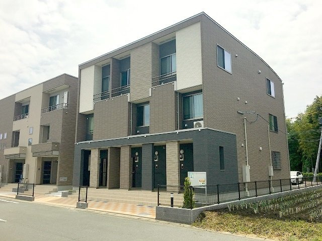 菊池郡菊陽町大字津久礼のアパートの外観|落ち着いた雰囲気の外観です