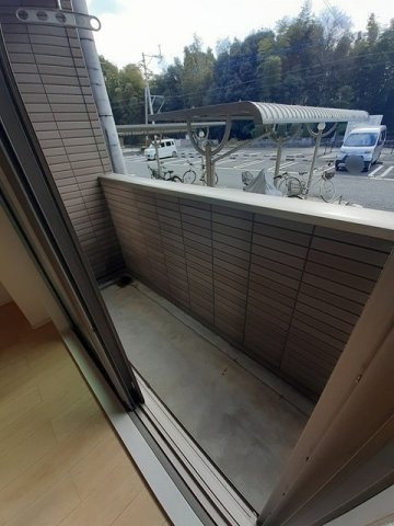 菊池郡菊陽町大字津久礼のアパートのバルコニー|バルコニーがあります