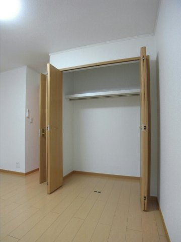 熊本市中央区黒髪６丁目のアパートの収納|大きなものも収納できそうです