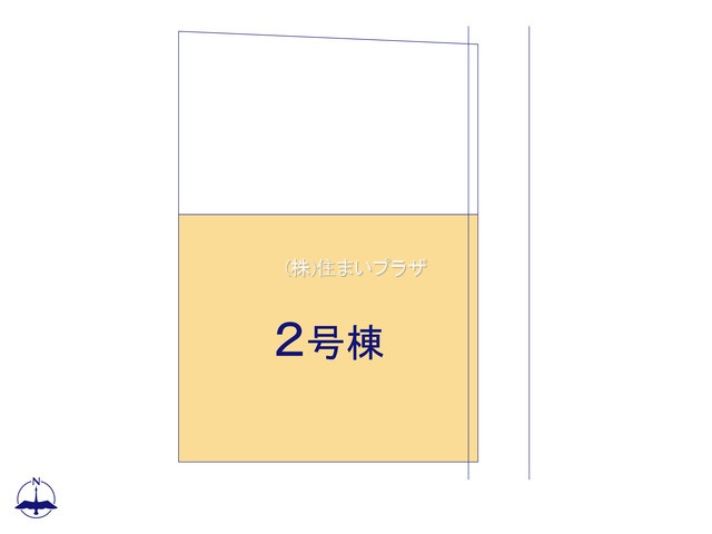 仲介手数料無料）稲沢市祖父江町第３の区画図